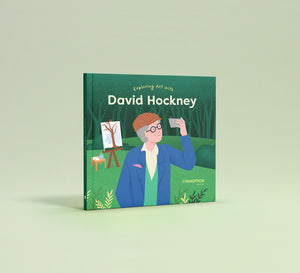 A fun and colorful read-aloud book on British artist David Hockney. Exploring Art with David Hockney traces the British artist’s creative journey and diverse use of artistic mediums. Through his time in Yorkshire and California, we discover his everlasting curiosity and innovative use of technology.      Reading level: 5 to 8. Created for children under 12 years old.