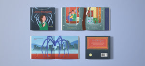 A fun and colorful read-aloud book on French-American artist Louise Bourgeois. Exploring Art with Louise Bourgeois uncovers the French-American artist’s memories of her childhood through art. We discover the symbolic meaning of Bourgeois's signature spider as we journey through her life.    Reading level: 5 to 8. Created for children under 12 years old.