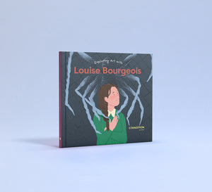 A fun and colorful read-aloud book on French-American artist Louise Bourgeois. Exploring Art with Louise Bourgeois uncovers the French-American artist’s memories of her childhood through art. We discover the symbolic meaning of Bourgeois's signature spider as we journey through her life.    Reading level: 5 to 8. Created for children under 12 years old.
