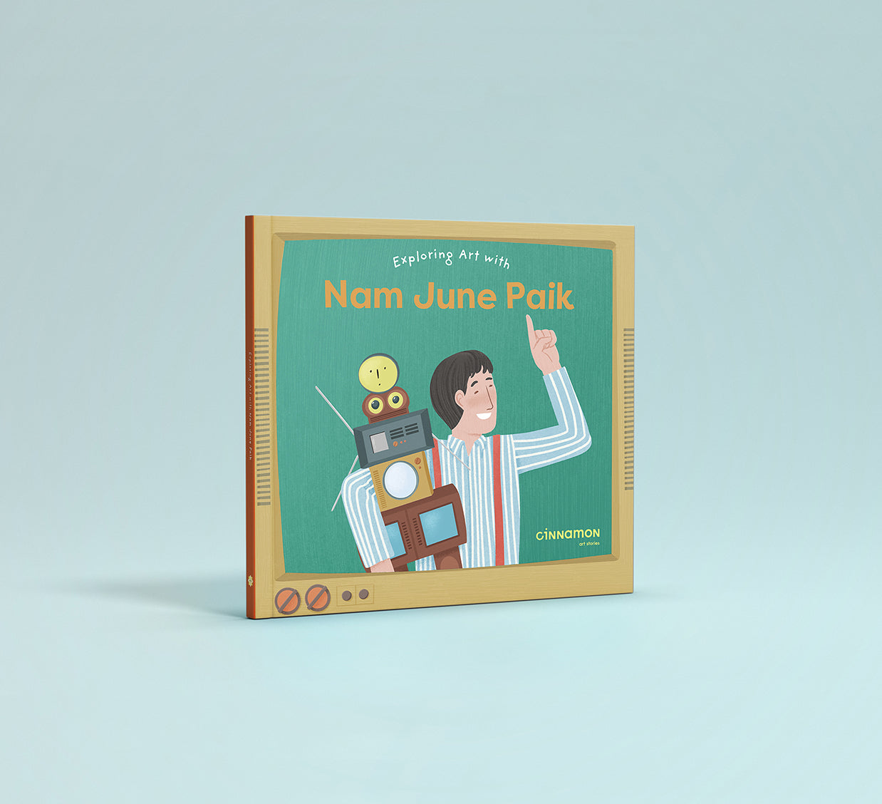 A fun and colorful read-aloud book on Korean artist Nam June Paik. Exploring Art with Nam June Paik shines a spotlight on the Korean artist's integration of electronics into art and nature. Nam June Paik was a pioneer in creating video art and experimenting with new mediums in the 1970s.    Reading level: 5 to 8. Created for children under 12 years old.