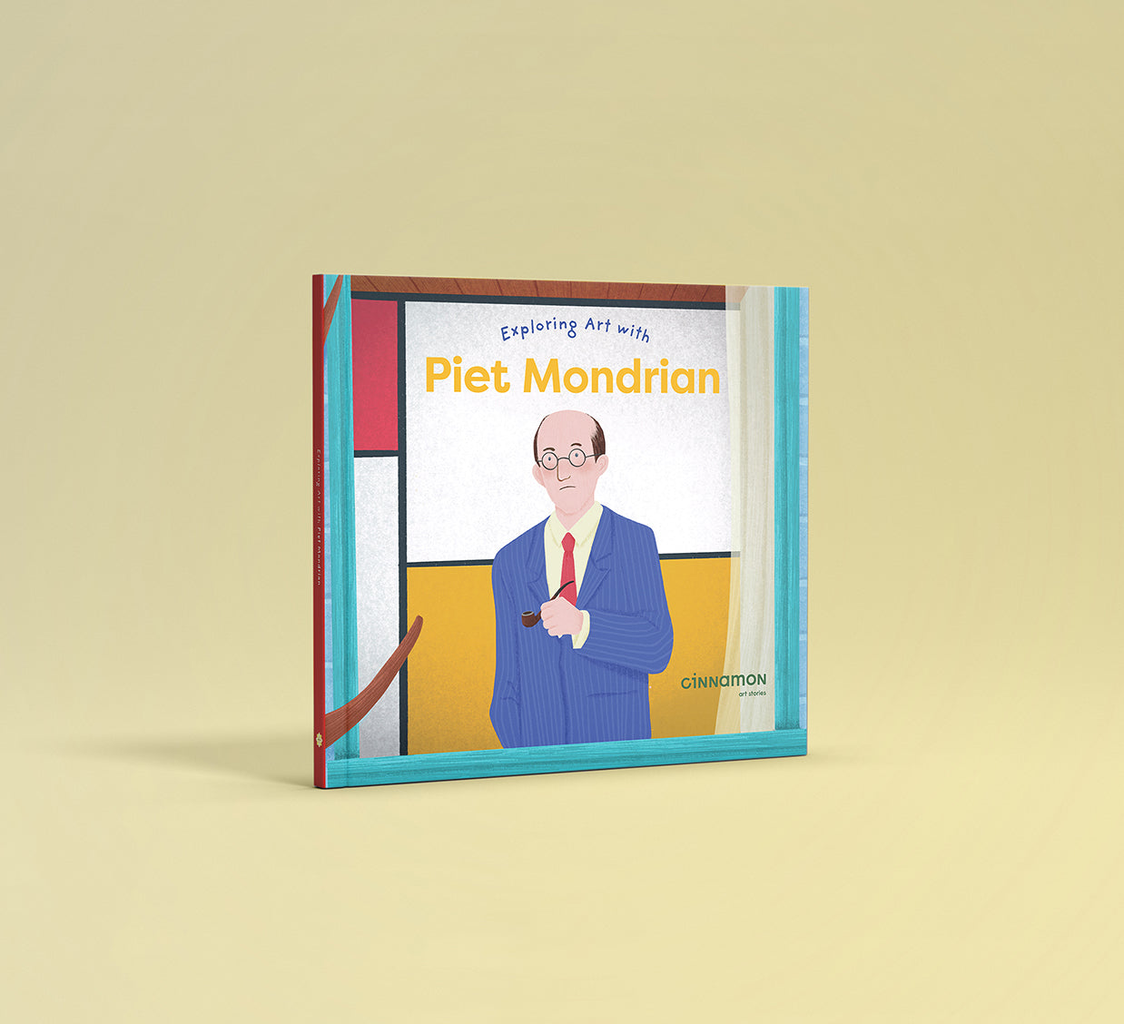 A fun and colorful read-aloud book on Dutch artist Piet Mondrian. Exploring Art with Piet Mondrian unearths the Dutch painter's vision to create a common language through art based on color theory, geometric shapes and flatness of forms.     Reading level: 5 to 8. Created for children under 12 years old.